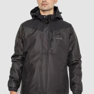 Herren Übergangsjacke -1, schwarz