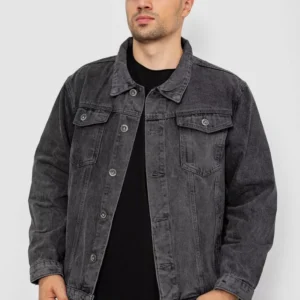 Herren Jeansjacke, grau