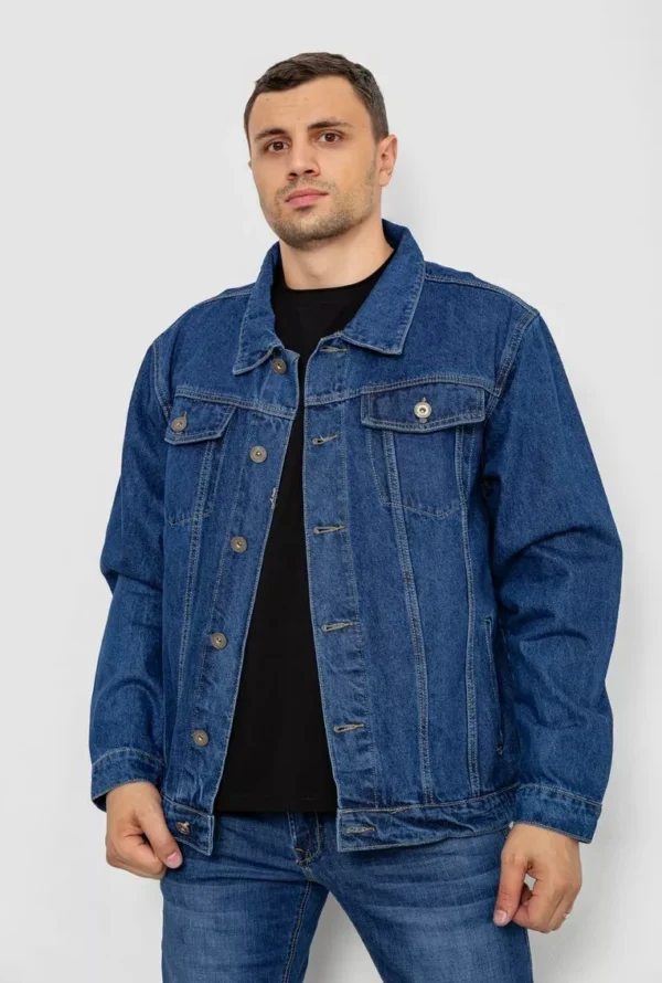 Herren Jeansjacke, blau